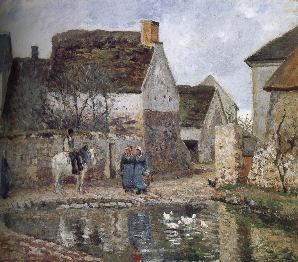 Camille Pissarro Enno s pond